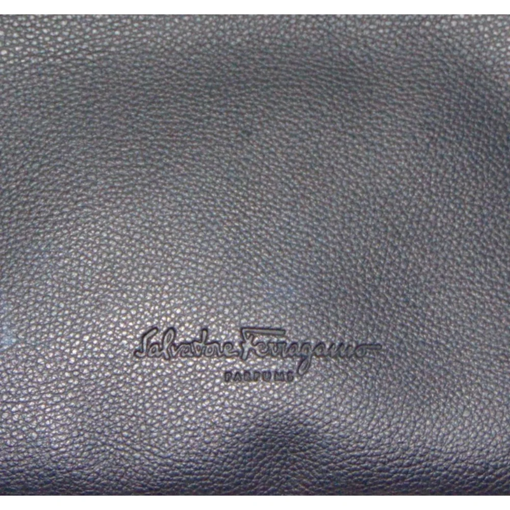 Salvatore Ferragamo Parfums Magnifica Alitalia Black Pouch